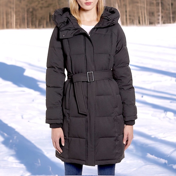 Sam Edelman Belted Puffer Coat - Picture 2 of 16